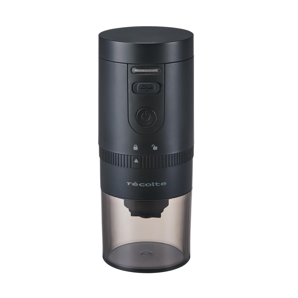 Беспроводная кофемолка Recolte RCM-3 Беспроводная кофемолка Recolte (черный)